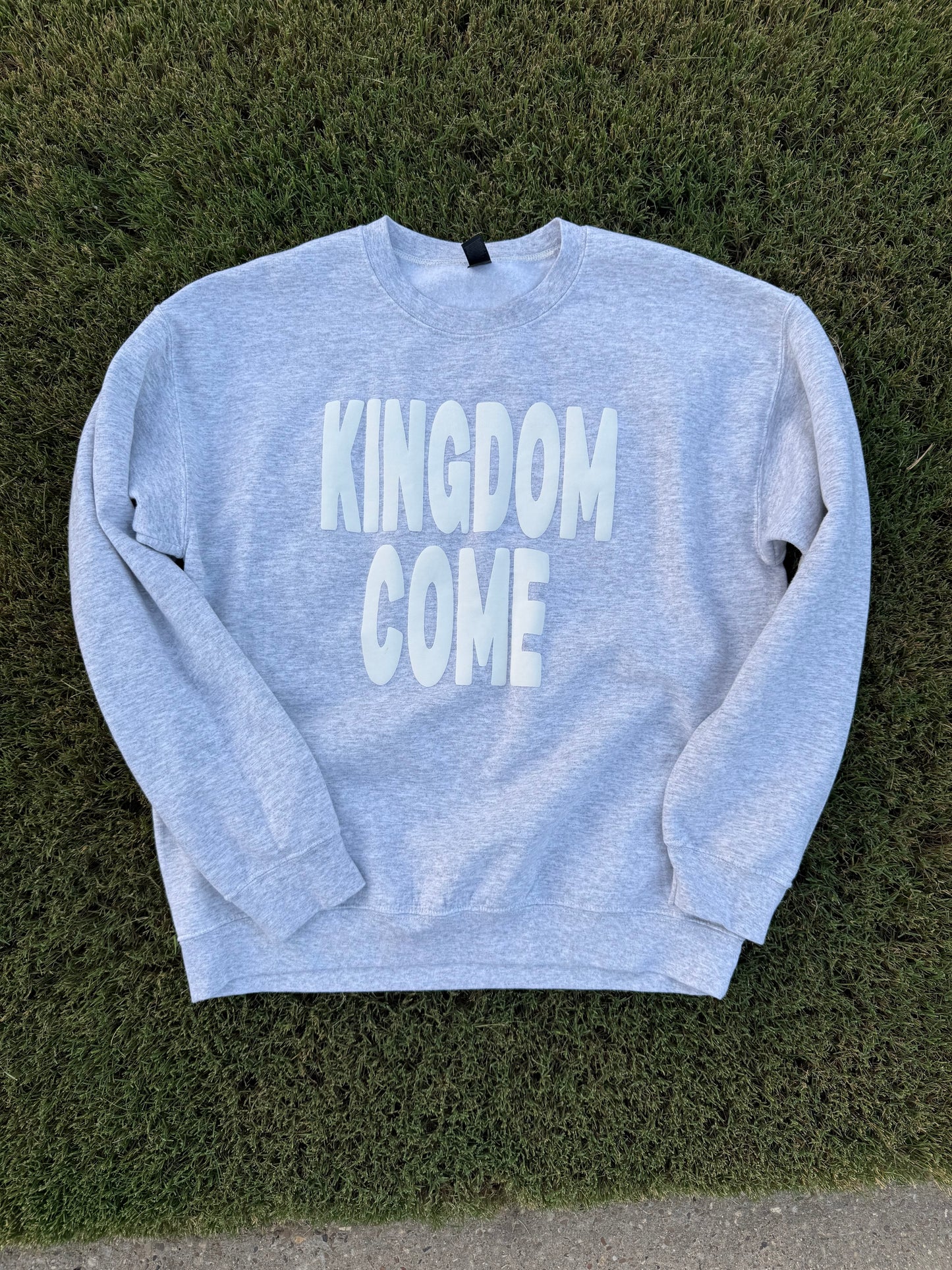 Ash Gray w/ white print