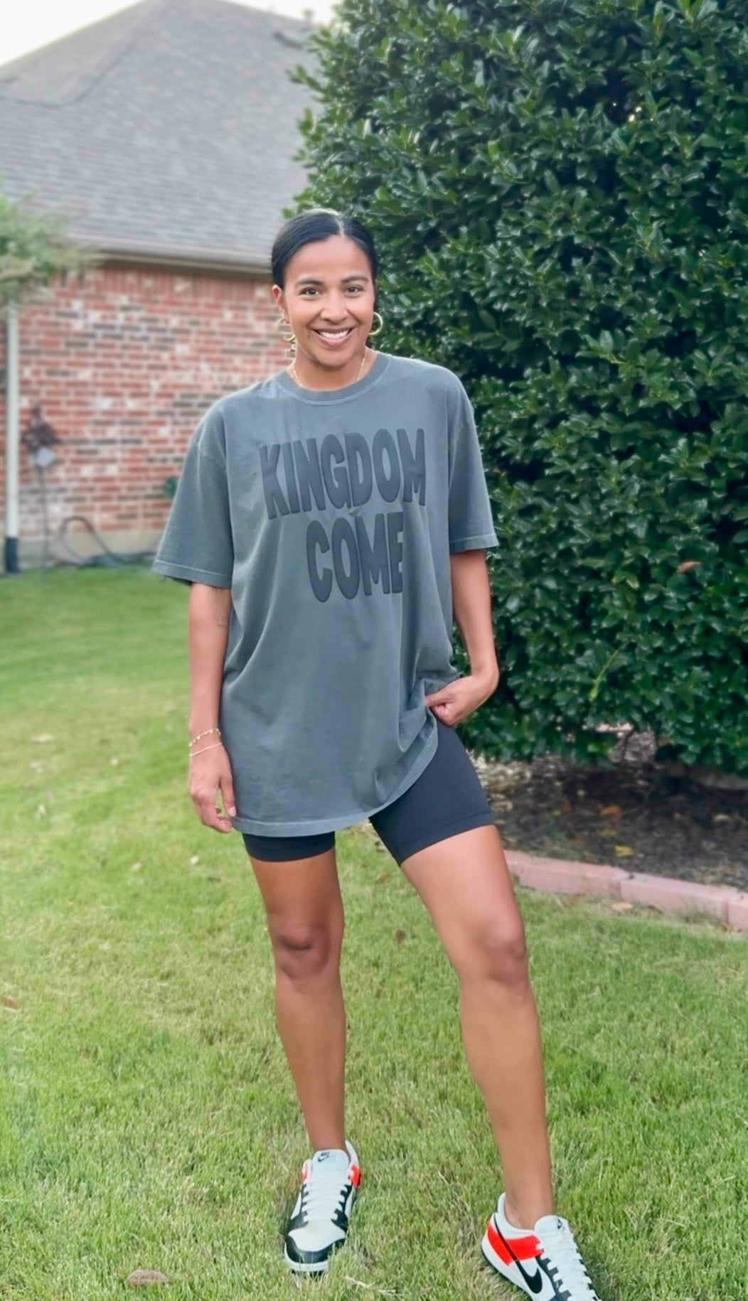 Charcoal Kingdom Come Comfort Colors unisex tee